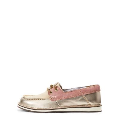 Ariat Cruiser Castaway Pembe Altın / Pembe Loafer Ayakkabı Bayan (34344-956)